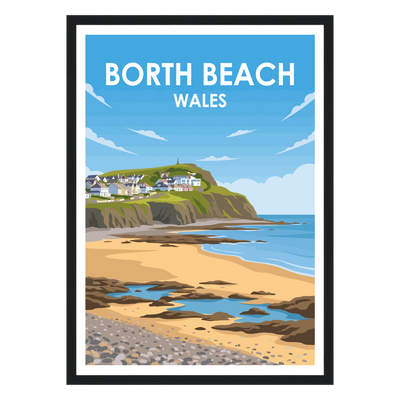 Borth Beach