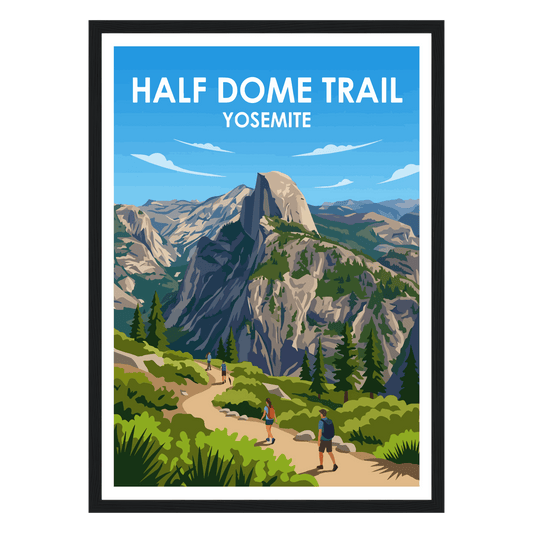 Half Dome Trail Yosemite