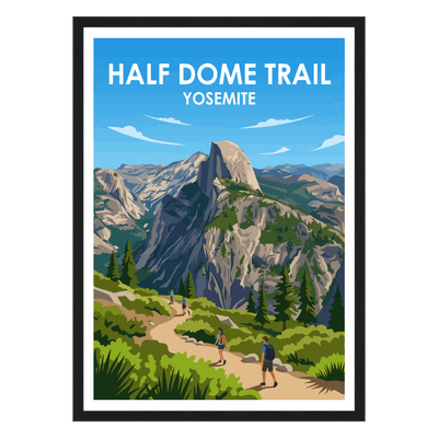 Half Dome Trail Yosemite