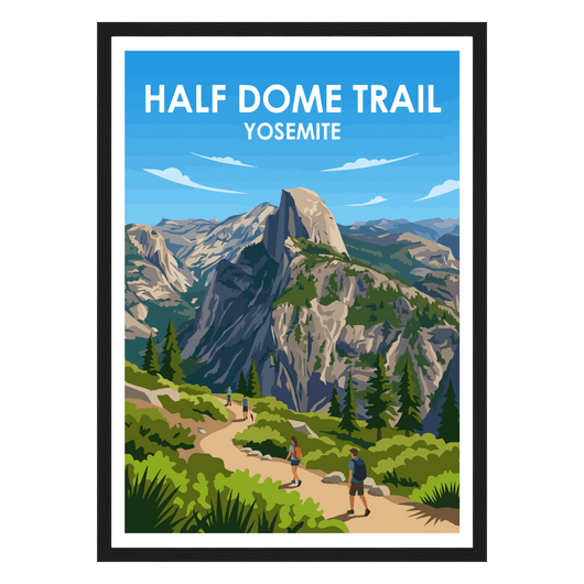 Half Dome Trail Yosemite