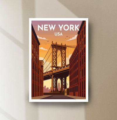 New York, Brooklyn Bridge