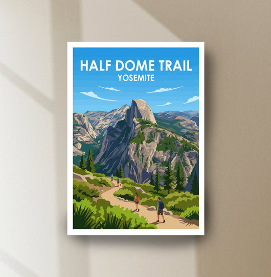 Half Dome Trail Yosemite