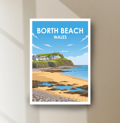 Borth Beach