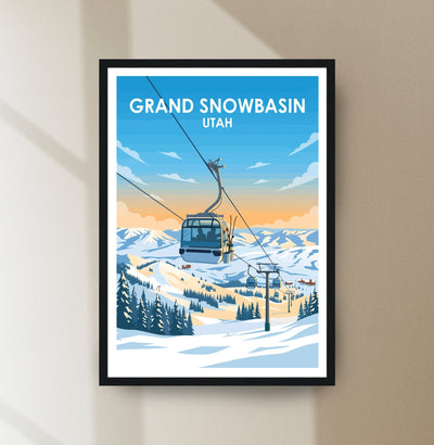 Great Snowbasin Ski Resort