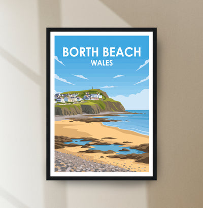 Borth Beach