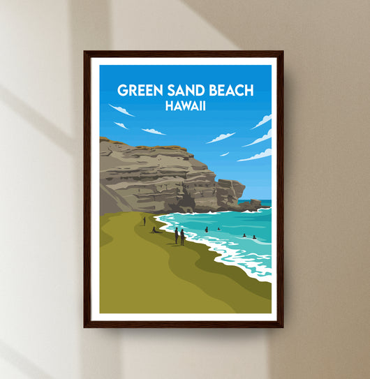 Green Sand Beach