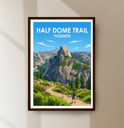 Half Dome Trail Yosemite
