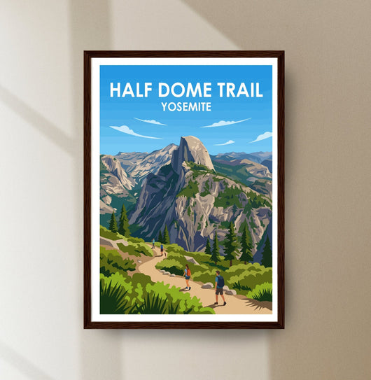 Half Dome Trail Yosemite