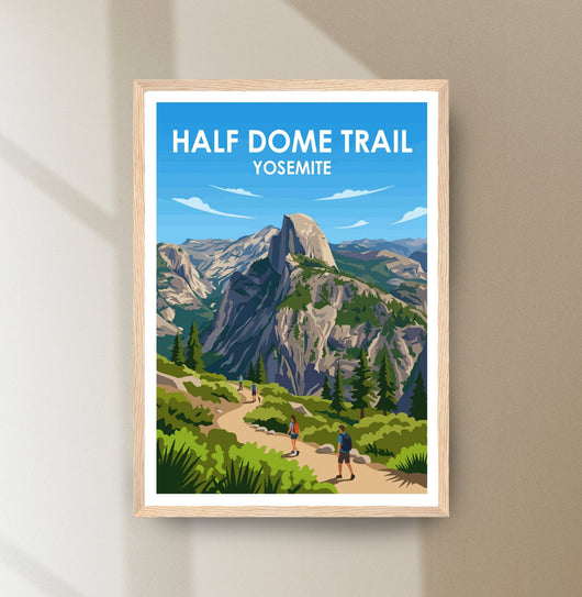 Half Dome Trail Yosemite