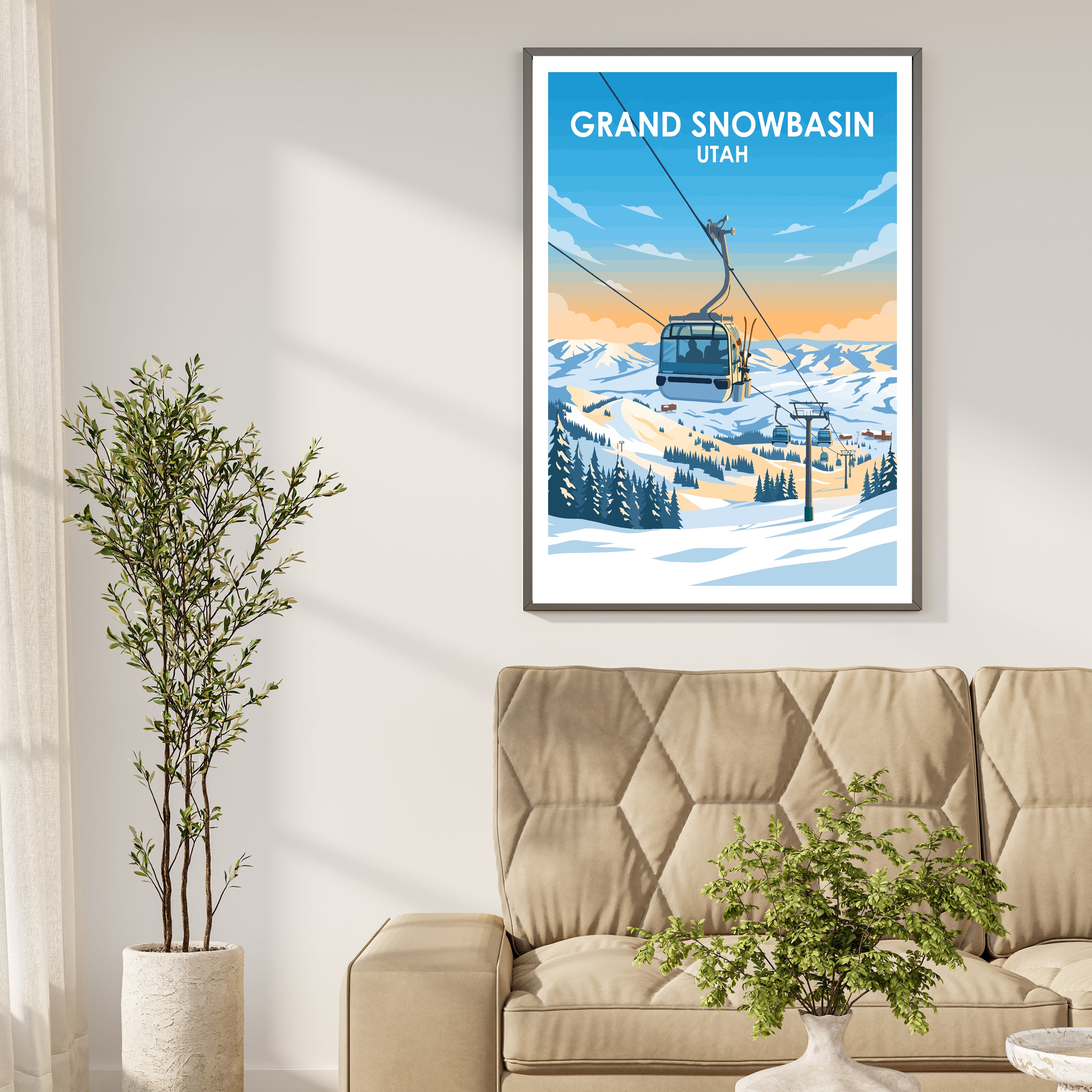 Great Snowbasin Ski Resort