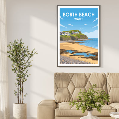Borth Beach