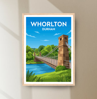 Whorlton Suspension Bridge
