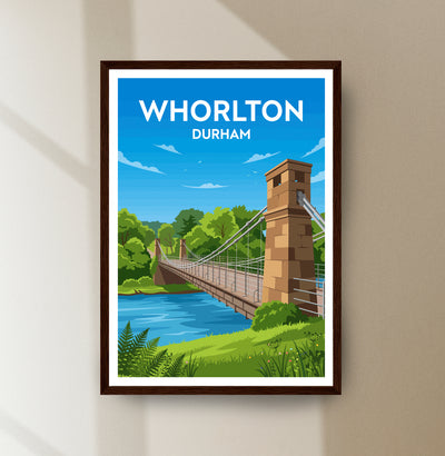 Whorlton Suspension Bridge
