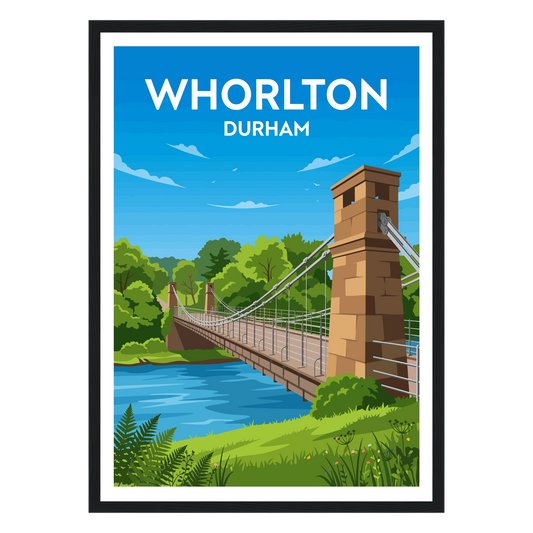 Whorlton Suspension Bridge
