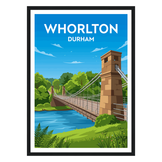 Whorlton Suspension Bridge