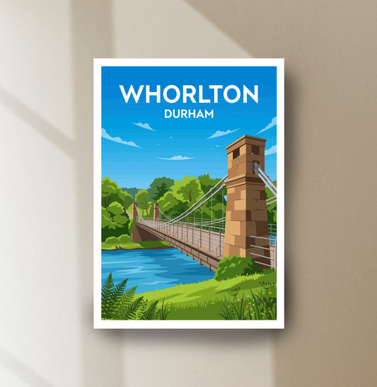 Whorlton Suspension Bridge