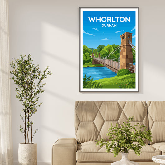 Whorlton Suspension Bridge